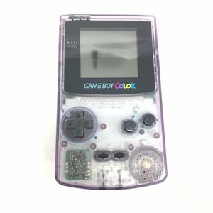 Nintendo　GAMEBOYCOLOR　ゲームボーイカラー　本体　C14215636【CEAX4049】