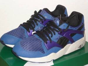 6★★★★即決！新品 puma/プーマ ブレイズ ニット/ Blaze Knit TRINOMIC 青黒 US12.0/30.0cm