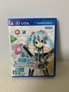 未開封 未使用 PlayStation PSVITA 初音ミク Project DIVA f ゲームソフト/レトロ/ボーカロイド/VOCALOID/部品取り用/保管の擦れ