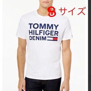 新品タグ付き M TOMMY HILFIGER トミーヒルフィガー 半袖 Tシャツ　ホワイト　男女兼用 S