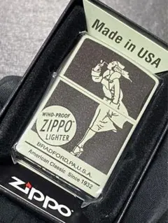 zippo ウィンディ 前面加工  ビックシルエット 希少モデル 2022年製