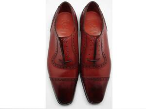 【セール】ガジアーノ＆ガーリング GAZIANO＆GIRLING ST JAMES II　CHERRY CALF　7