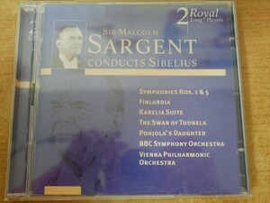 CDk-4042＜2枚組＞Sir Malcolm Sargent Conducts Sibelius / Sir Malcolm Sargent Conducts Sibelius