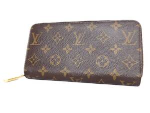 ルイヴィトン 長財布 モノグラム ジッピーウォレット M41896 コクリコ レッド 赤 財布 LOUIS VUITTON ブランド 