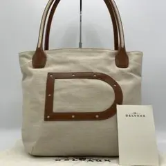 ［美品］DELVAUL デルヴォー　PIN D トートバッグ　ワンショルダー