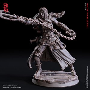 Hero - Renna The Reaper (Dark Elf Pirate)