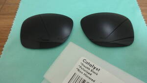 処分価格！！！オークリー カタリスト用 カスタム偏光レンズ Polarized Lenses for Oakley Catalyst BLACK