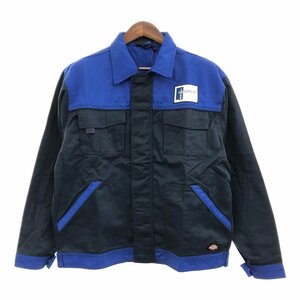 新品タグ付き Dickies ディッキーズ 2トーン ワークジャケット アウター カジュアル ワーク ネイビー (メンズ M) Q0316