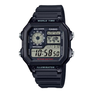 CASIO 腕時計 CASIO Collection STANDARD AE-1200WH-1AJH [管理:1100059290]