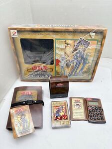 当時物★遊戯王 STARTER BOX スターターボックス デュエルモンスターズ カードゲーム 電卓 ファイル ルールブック第2版 箱 プレミアム 初期