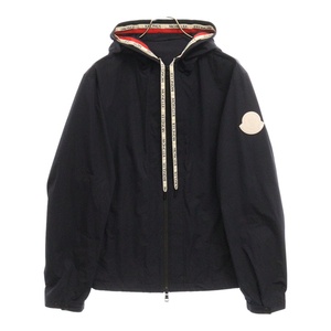 MONCLER モンクレール 21AW CARLES マウンテンパーカー ジップアップ フーデッド ジャケット ネイビー G10911A75000 54A91