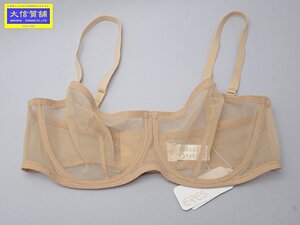 ERES SOFT CUP BRAS 60651 エレス アンダーウエア ソフトカップブラ シアーブラ 80C ベージュ 未使用品 【送料無料】 A-8228