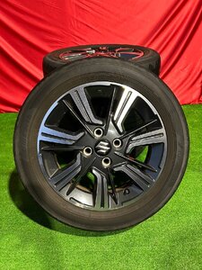 スズキ ソリオ バンディット 純正 15インチ/5J/PCD100/4穴/ET45 YOKOHAMAタイヤ　Blue Earth　165/55R15