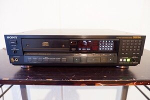 W5-005 SONY CDP-555ESD CDプレーヤー リモコン/取説付