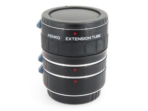 【送料600円】02466 KENKO EXTENSION TUBE for C/AF 12mm 20mm 36mm 接写リング 中間リング キヤノン用【アットカメラ】