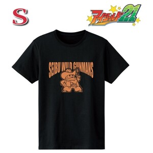 アイシールド21 西部ワイルドガンマンズ　Tシャツ　ブラック　レディース　S　半袖　黒　綿100%　集英社　村田雄介　稲垣理一郎　ジャンプ