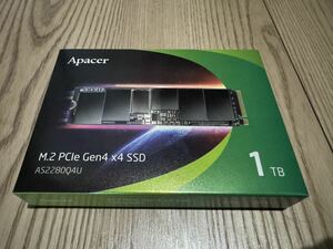 新品未開封未使用Apacer AS2280Q4U 1TB M.2 NVMe 2280 SSD Gen4 x4 最大7300MB/s 高速品