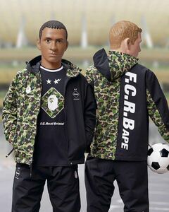 【新品未使用】 19SS 新品 FCRB A BATHING APE f.c real bristol エフシーレアルブリストル エイプ SOPH BAPE PRACTICE JACKET ジャケット