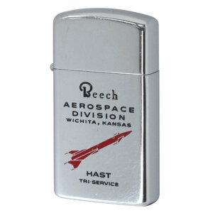 絶版/ヴィンテージ Zippo ジッポー 中古 1972年製造Beech AEROSPACE DIVISION WICHITA KANSA [C]使用感あり傷汚れあり