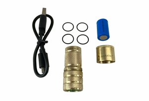 Maratac Brass Personal Carry Light Kit マラタック真鍮パーソナルキャリーライト 防犯・防災グッズ