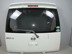 モコ　DBA-MG33S　リア　ゲート　パネル　バックドア　ガラス　M2LT　カラー　Z7T　スノーパールホワイト　純正　23086　伊t