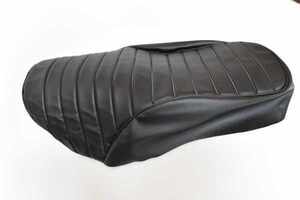 縫製済　シート　NC31 CB400SF 防水タックロール　カバー 表皮 レザー 生地 黒 HONDA seat cover leather water-proof tuckroll black