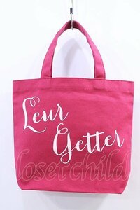 Leur Getter / BAG トートBAG 赤 I-23-12-11-144-LU-BG-HD-ZI