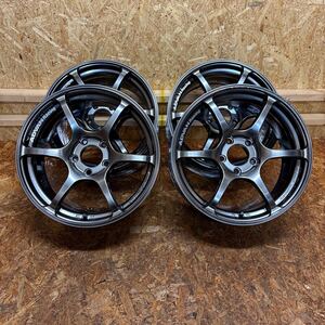 軽量☆アドバンRG☆17×8J+45☆114.3/5穴☆シビック　インテグラ　タイプR　スイフトスポーツ　走り屋　ドリフト　JDM