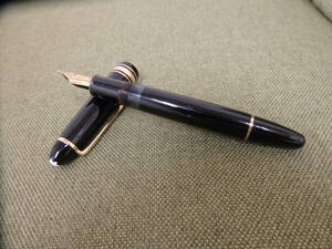 F50-6.6) MONTBLANC MEISTERSTUCK 146　ペン先14K 585 4810　モンブラン マイスターシュテュック 万年筆 筆記用具