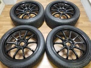 【美品 バリ溝】19インチ 8.5J +45 & 9.5J +51 PCD112 ADVAN Racing RS-DF Progressive 鍛造 ベンツ Eクラス W213 BENZ アウディ Audi VW