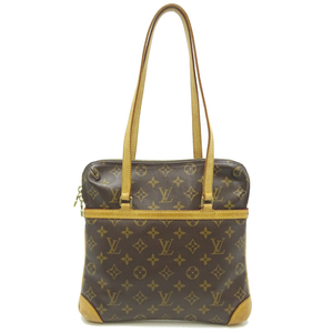 ［飯能本店］LOUIS VUITTON LV ルイ・ヴィトン クーサンGM M51141(廃番) ハンドバッグ モノグラム ブラウン レディース DH80103