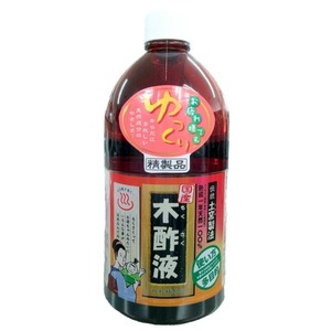 純粋木酢液1L透明ボトル入り × 12点