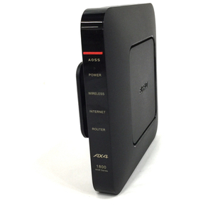 BUFFALO WSR-1800AX4S/NBK 無線LAN親機 バッファロー 通電確認済み 元箱付き