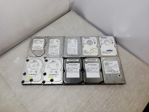 3.5 UltraATA 内蔵ハードディスク HDD/250GB/IDE 10台セットCrystalDiskInfo」にて正常品