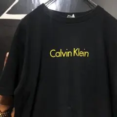 レア Calvin Klein カルバンクライン Tシャツ 黒 90s