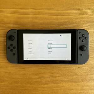 【Switch】本体・完品　グレー 