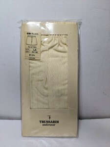 新品未使用 TRUSSARDI トラサルディ トランクス ホワイト LA パンツ 下着 インナーウェア a