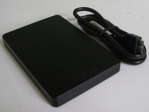 ☆★ JUNK PC PARTS ★☆ TOSHIBA USB3.0接続 【HDTH305JK3AA-D】 500GB 「ACアダプタ不要」USED/動作品☆エラーチェック済-即決有☆彡