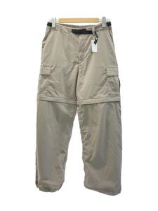 THE NORTH FACE◆ZIP-OFF CARGO PANT_ジップオフカーゴパンツ/L/ポリエステル/KHK/無地