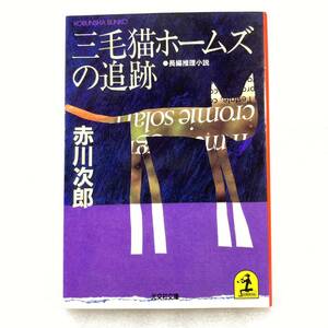 14 ★【レア中古】赤川次郎 - 三毛猫ホームズの追跡 初版 長編推理小説 光文社文庫★