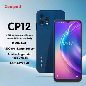 新品 coolpad CP12 スマートフォン 本体 128GB SIMフリー BLUE