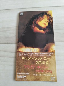 【送料無料】マライア・キャリー／キャン・レット・ゴー　8cm　MARIAH CAREY