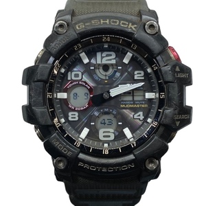 【稼働品】 CASIO カシオ G-SHOCK GWG-100 腕時計 アクセサリー 小物 電波ソーラー ラバー ブラック