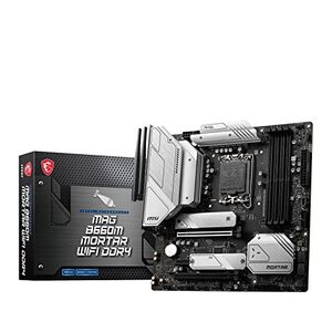 【中古】MSI MAG B660M MORTAR WIFI DDR4 マザーボード Micro-ATX [Intel B660チップセット搭載] M