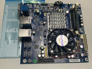 【中古/汚れ有】VIA EPIA-M920-LT CPUオンボード VIA Nano X2 L4350 4GBメモリ1枚 / NAS用マザーボード mini-itx 専用ケース用I/Oパネル