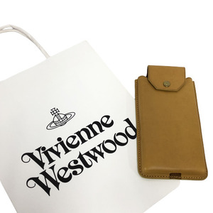 ○★新品 未使用 vivienne westwood ORB CLIPS スマホケース レザー　