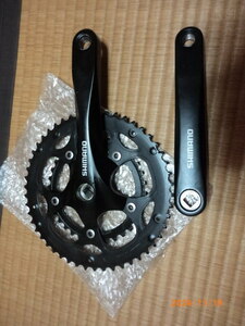 完成車外し　走50ｋｍ　SHIMANO　FC-RS200　175ｍｍ　50×34　四角嵌合　レター600