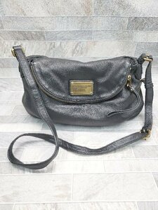 ◇ MARC BY MARC JACOBS マークバイマークジェイコブス ロゴ キレイめ ショルダーバッグ ブラック レディース P