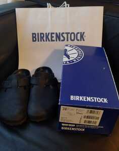 BIRKENSTOCK ビルケンシュトック Boston/ボストン ナチュラルレザー \ 30,800 商品番号 1014420/1014421 Variations ブラック