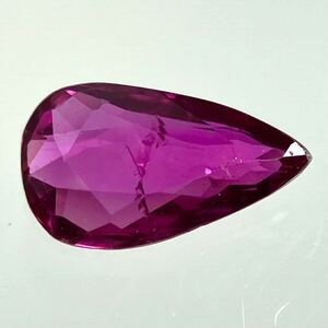 ≪天然ルビー0.615ct≫n ◎約7.4×4.3mm ルース 裸石 コランダム ruby corundum 宝石 ジュエリー jewerly BC1/BC1 w2 70